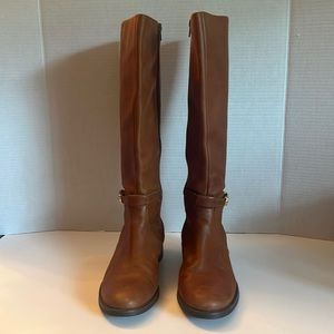 Etienne Aigner Women’s Tall Boot Brown size 8 1/2 Venezia